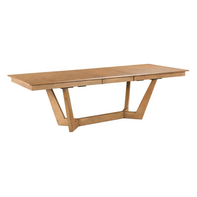80 Extendable Rectangular Trestle Dining Table