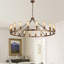 Turco 20 - Light Wagon Wheel Chandelier-274436777