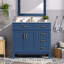 Meuble-lavabo moderne 36 "avec lavabo en céramique-1961330629