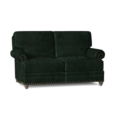 Carrado Leather Loveseat