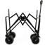 Chariot pliable polyvalent robuste avec rangement spacieux et siège confortable-112318364