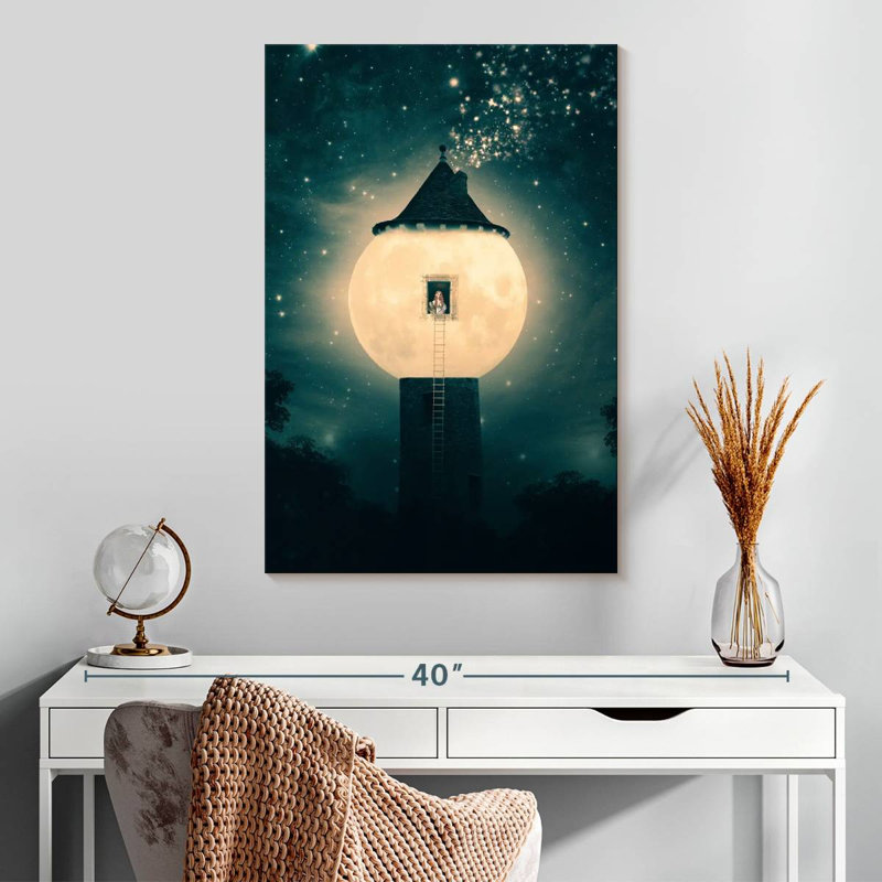 Oberle The Moon Tower, 30" H x 20" W