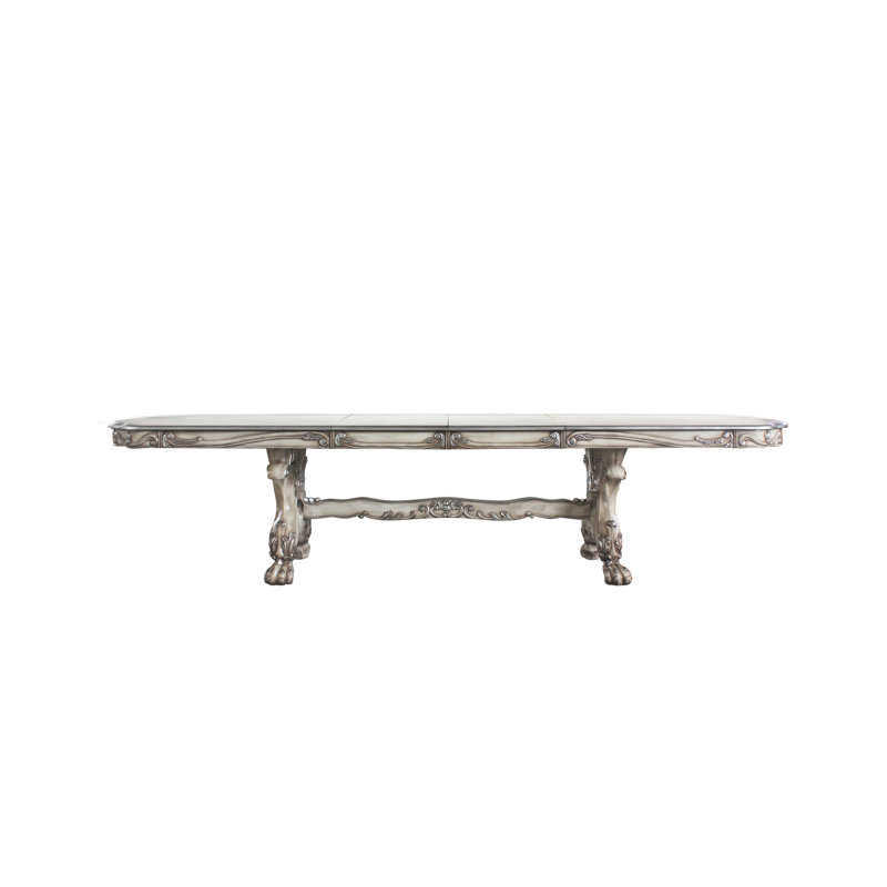 Table de salle à manger extensible à finition rétro Vintage