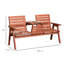 Annawan Manufactured Wood Love Seat
