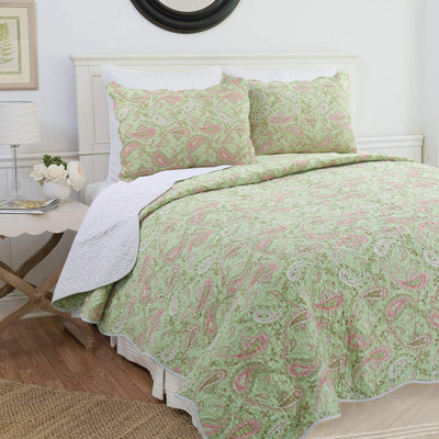Mercuri Cotton Paisley Quilt