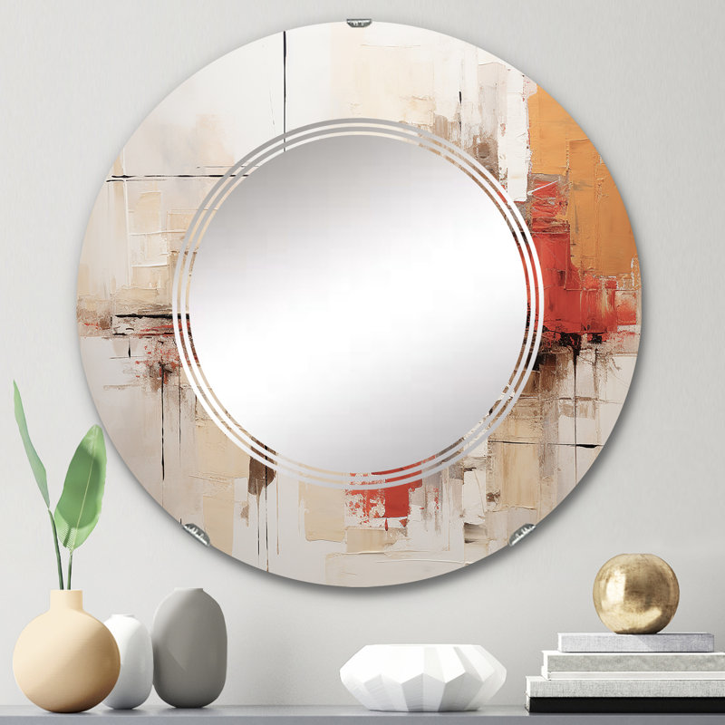 Botein - Modern Wall Mirror Round, 24 po x 24 po