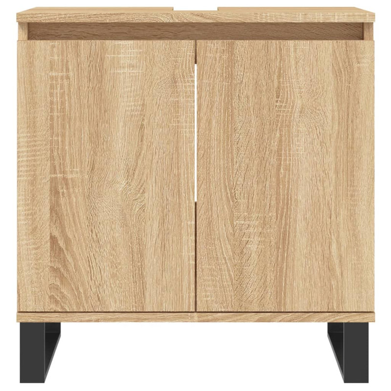 Mariapaula Floor Mounted Bathroom Cabinet, Sonoma Oak