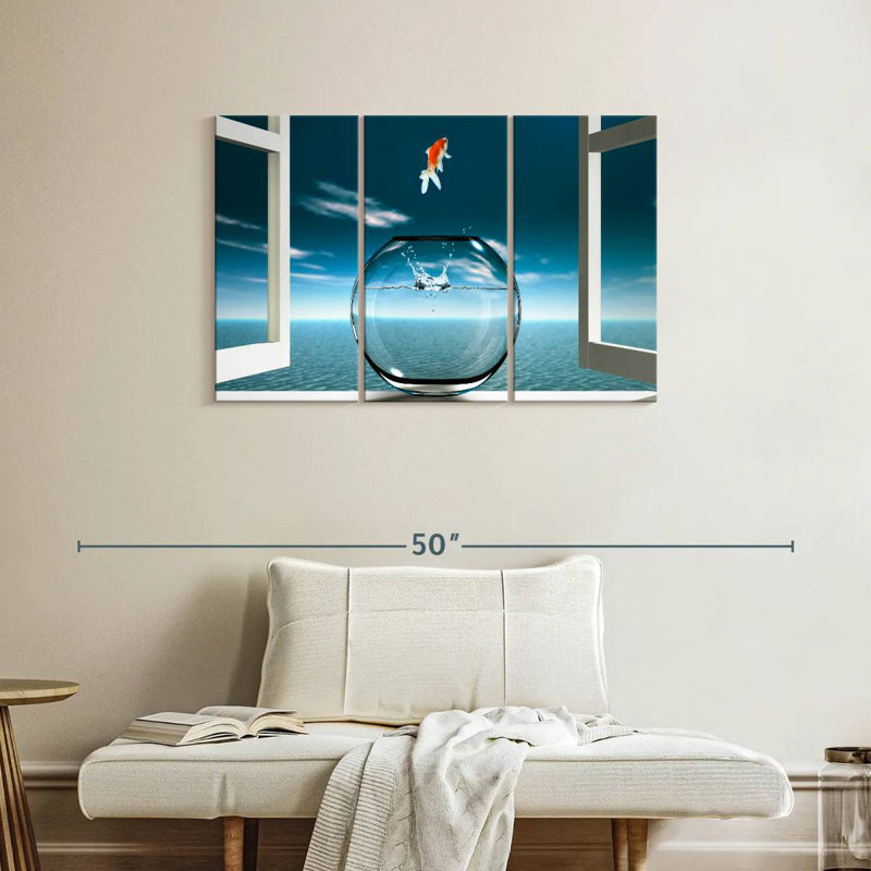 Goldfish Bowl, H 24 po x l 38 po