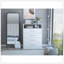 Commode Continental, plateau supérieur, quatre tiroirs, une tablette