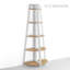 Kain 170 cm H x 36 cm W Corner Bookcase