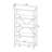 4-shelf Bookcase with Frame-740901088