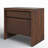 Burholme Nightstand-Rustic Brown Acacia