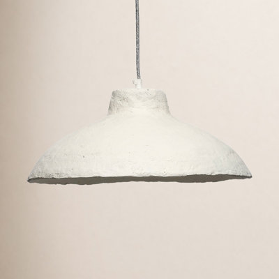 Panama Single Light Paper Dimmable Pendant