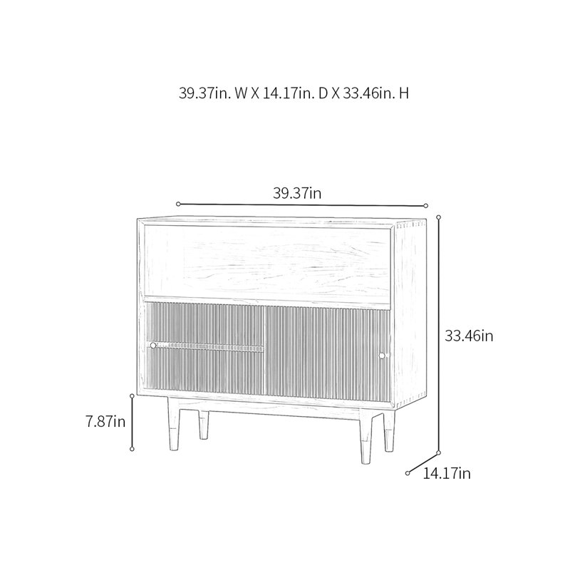 Modern Minimalist Sideboard Cabinet