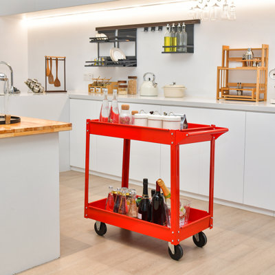 31'' H x 33.5'' W Utility Cart with Wheels