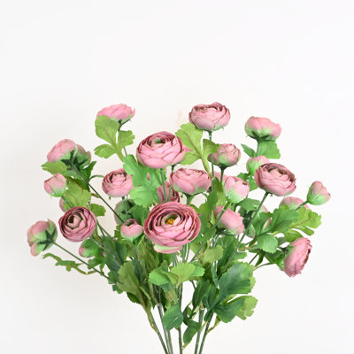 Artificial Spring Summer Peony Floral Arrangement In Vase, Branch Greenery Leaves Sprays Long Stem Faux Flower With Faux Water For Dining Table Centerpieces, Home Wedding Party Decor Indoor