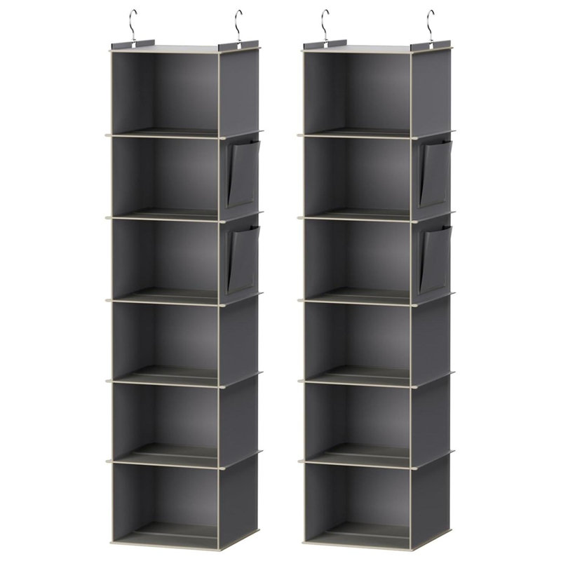 Rangement suspendu en tissu Meichelle