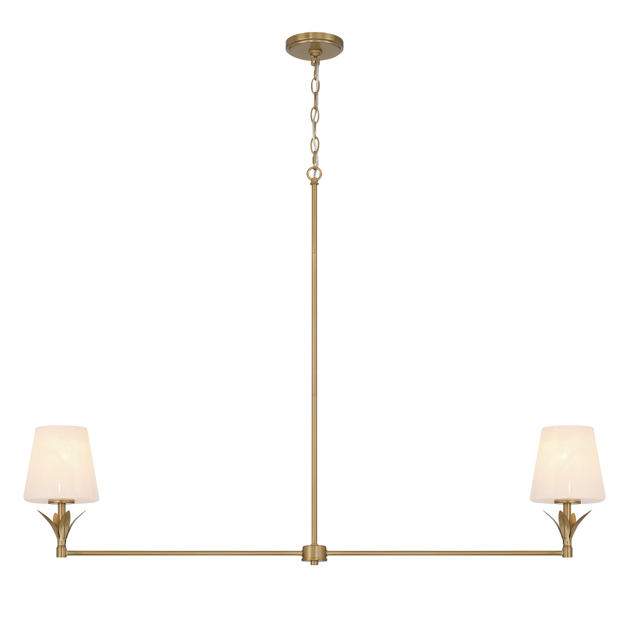 Mara 2-Light Dimmable Linear Chandelier