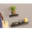 Tablette flottante noire Haceka-421305669
