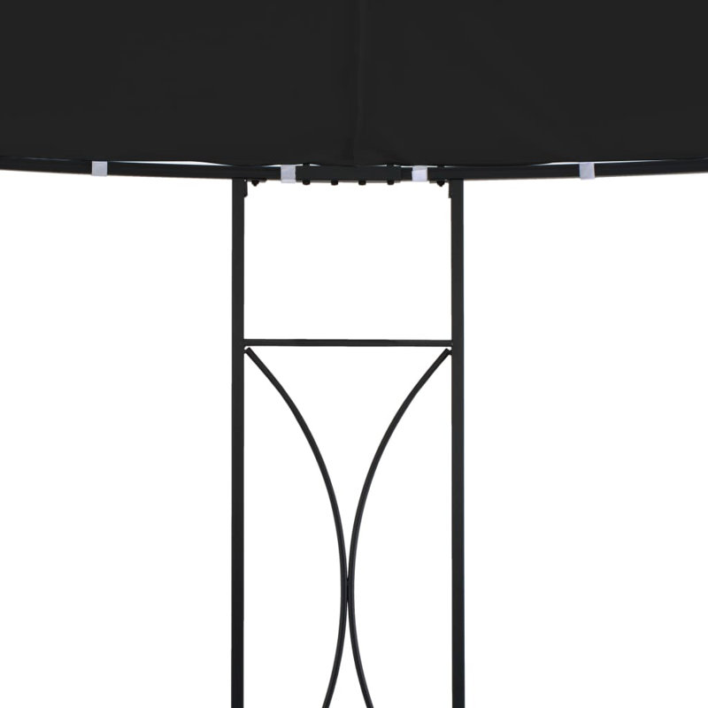 Noemie 3m x 3m Metal Party Tent, Anthracite