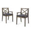 Chaise avec 2 coussins Perla