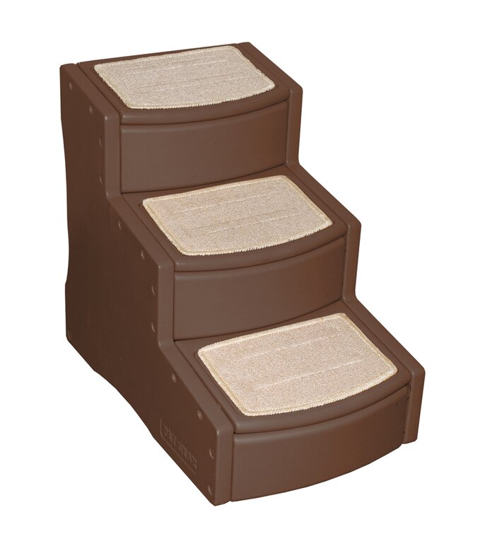 Pet Gear Easy Step Soft Pet Stair, Chocolate