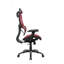 Chaise ergonomique en filet avec accoudoirs 3D