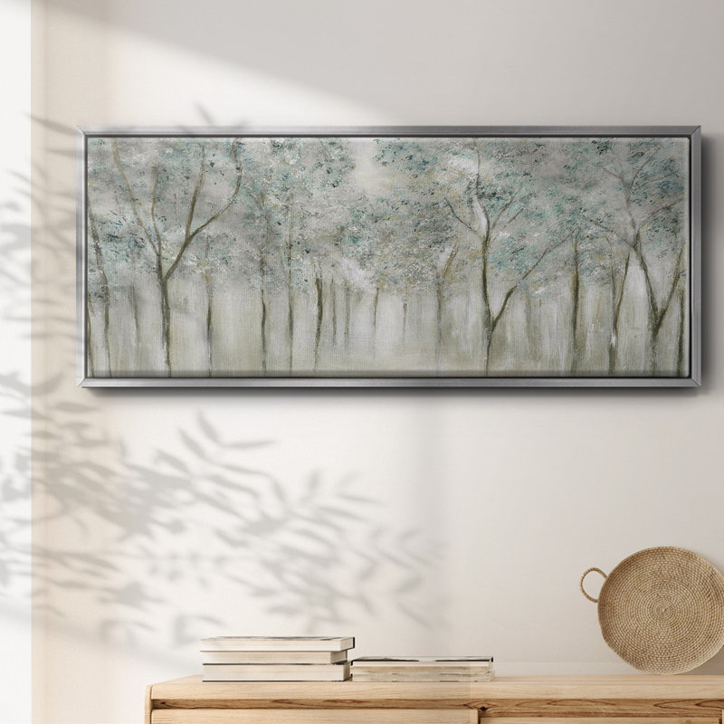 «Neutral Spring», reproduction sur toile, H 8 po x l 20 po x P 1,5 po, Argent