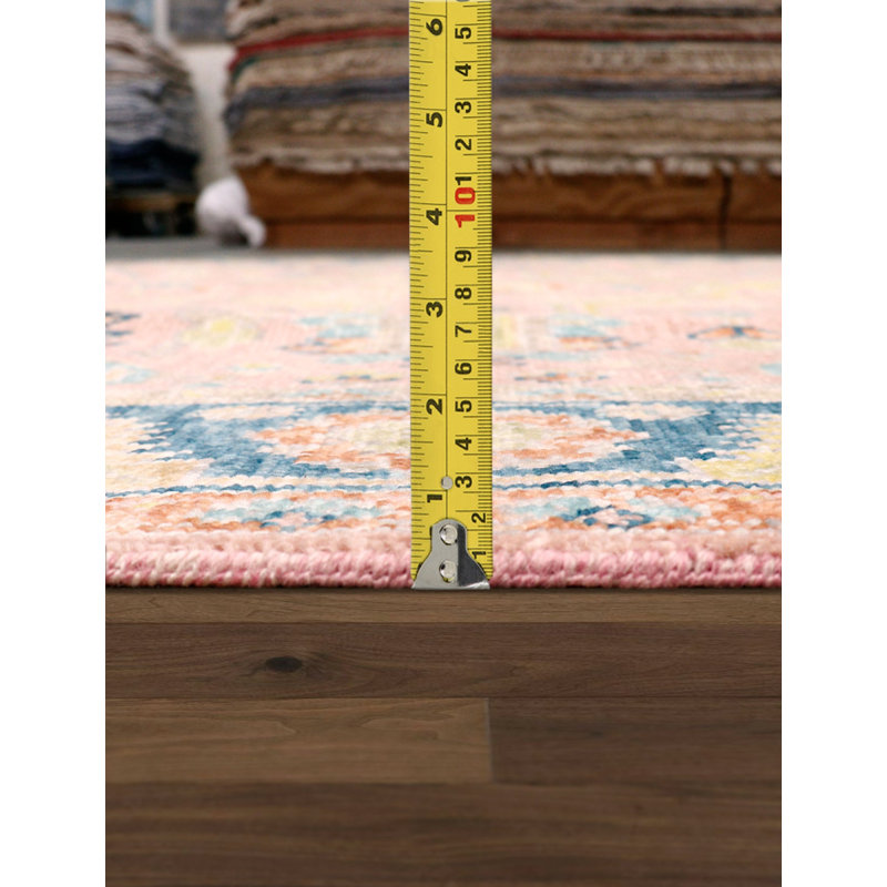 One-of-a-Kind 8'1" X 9'9" Area Rug in Salmon