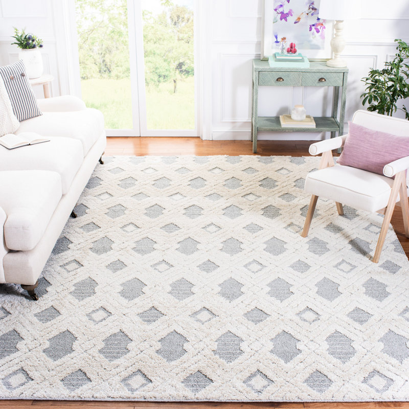 Tapis à poils longs Martha Stewart Lucia, Rectangle 9 pi x 12 pi