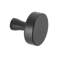 Bouton de meuble rond noir mat de 1-1/8 po de diamètre-58559080