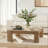 Parson Reclaimed Pine Wood Coffee Table, Natural