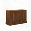 Armoire Mid-Century moderne cannelée avec tablettes réglables et base robuste, armoire avec rangement pour le salon, l'entrée, le couloir, la salle à manger et la cuisine-130031762