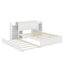 Lit plateforme avec rangement et lit gigogne-114355497