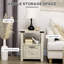 Table d'appoint durable de style rustique faite de matériaux de haute qualité-1138937423