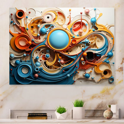 " Surrealism Imaginative Hues Shapes "