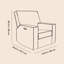 Texas Nursery Power Recliner Swivel Glider -996932502