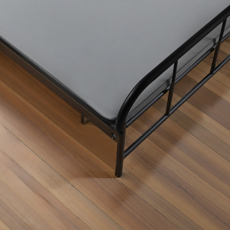  Bunkie Board, 1.5 in Bed Board Slats with 200D Oxford Cloth, Wooden Mattress Support for Bed, Easy Assembly Support Under Mattress, 4 Piece, Gray