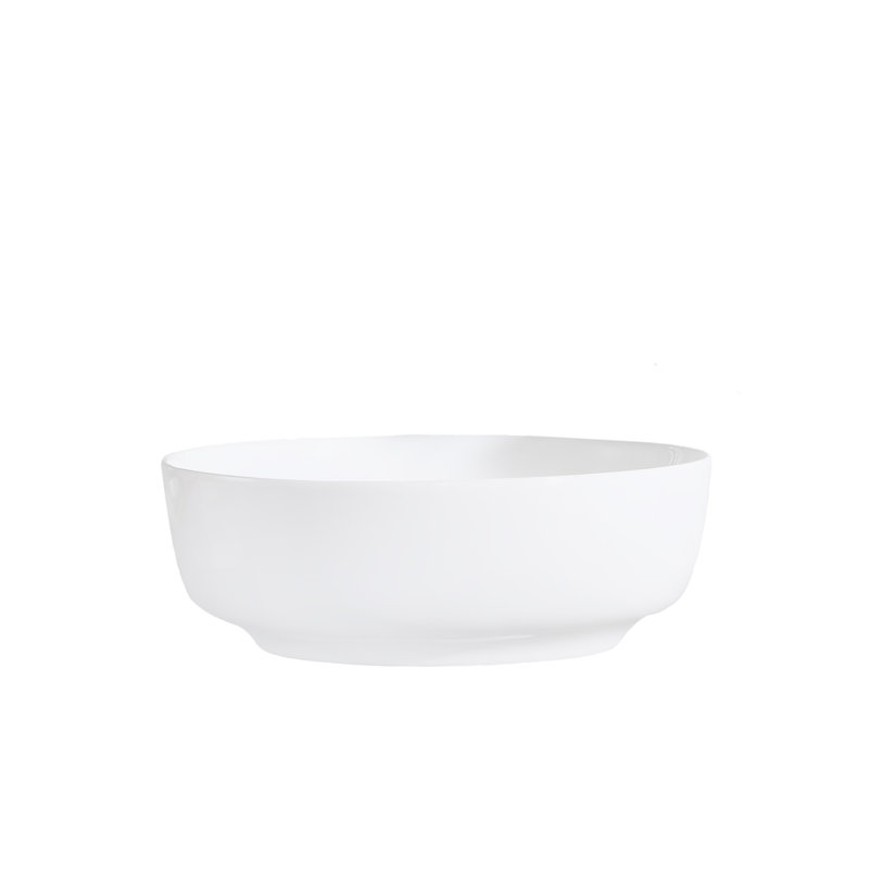 Ceramic Vitreous China Circular Vessel Bathroom Sink