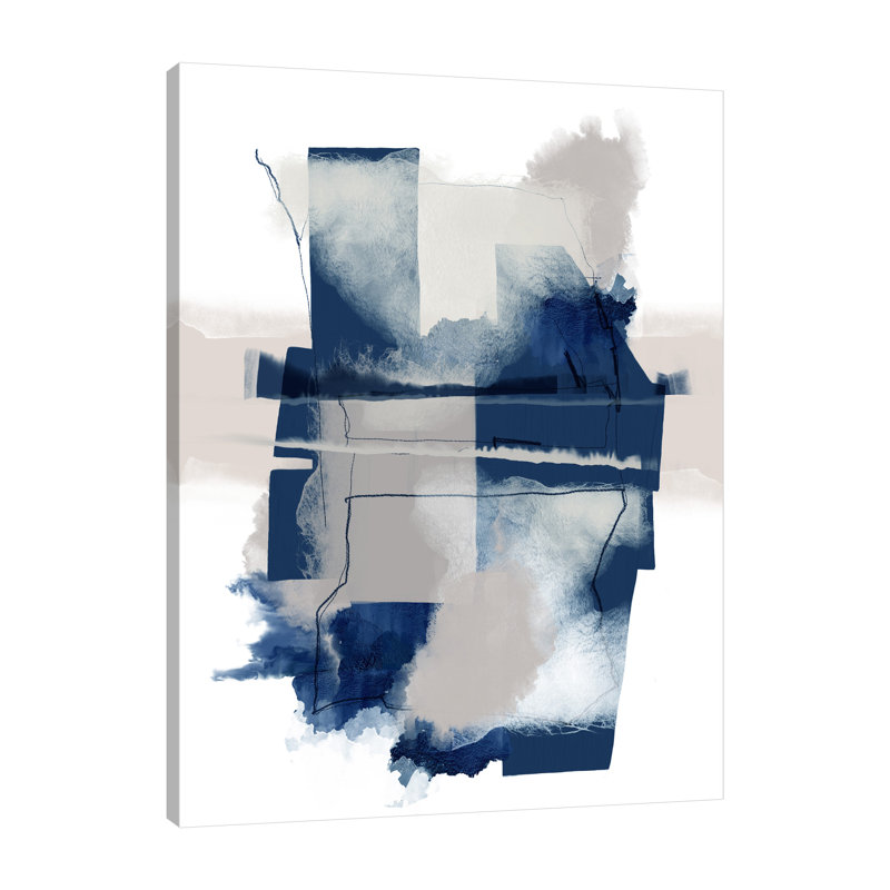 «Juxtapose Gray» par Urban Epiphany, reproduction sur toile tendue, H 40 po x l 30 po x P 1,5 po