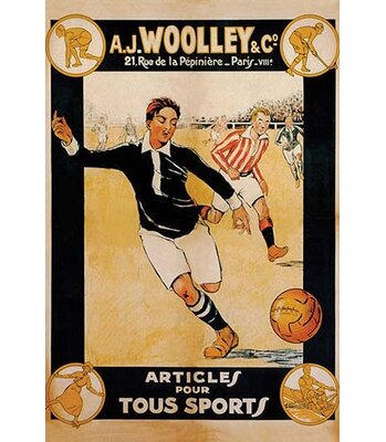 A.J. Woolley and Co. Sports Articles' by UK Vintage Advertisement -  Buyenlarge, 0-587-28501-xC2030