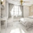 42"W Pepin Glam/Modern LED Indoor Clear Gold Glass Ceiling Fan With Oak And White Blades with a Remote Control
