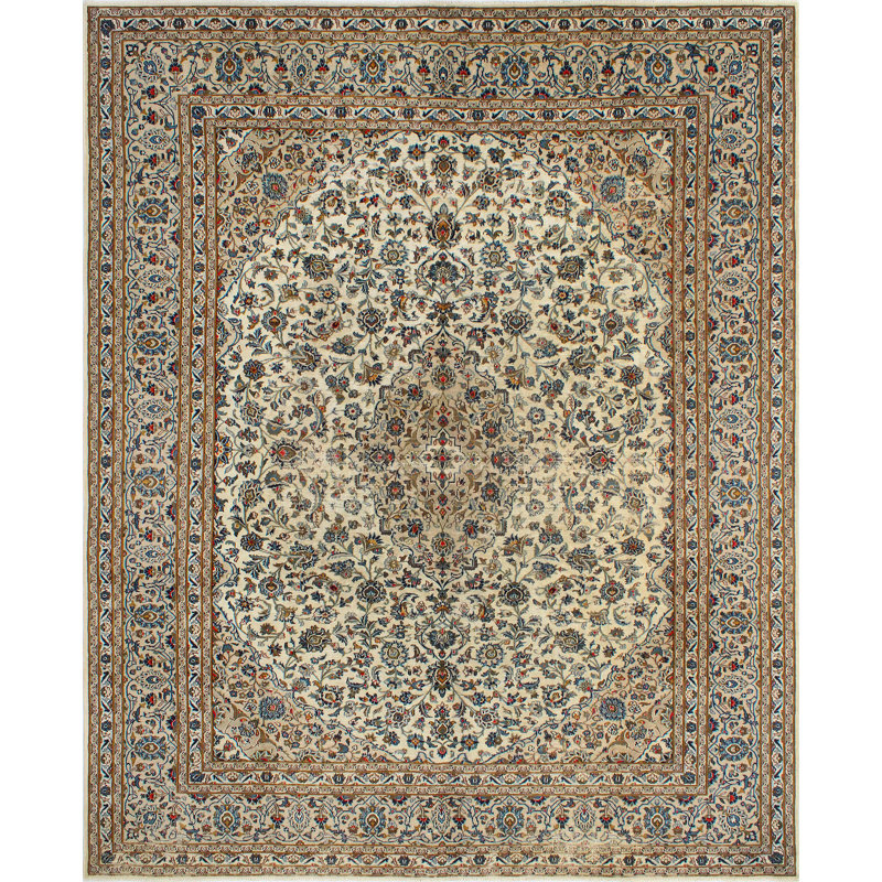 Khylar Distressed Majida Ivory Rug