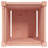Latitude Run® Garden Planters 2 Pcs Solid Wood Pine-1371157339