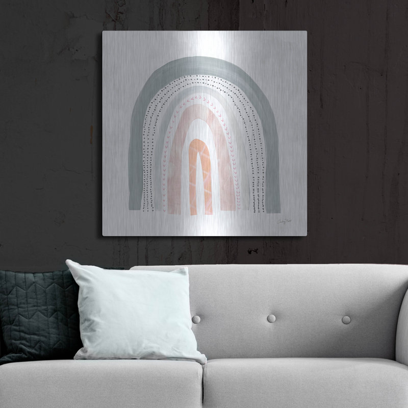 «Boho Rainbow I» par Courtney Prahl, «Boho Rainbow I» par Courtney Prahl, H 36 po x l 36 po