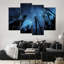 " Forest Night Sky " 4 - Pieces-92828691