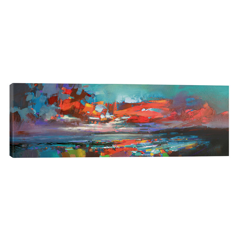Cowal by Scott Naismith - Wrapped Canvas Panoramic Painting, 30.48 cm H x 91.44 cm W x 1.91 cm D