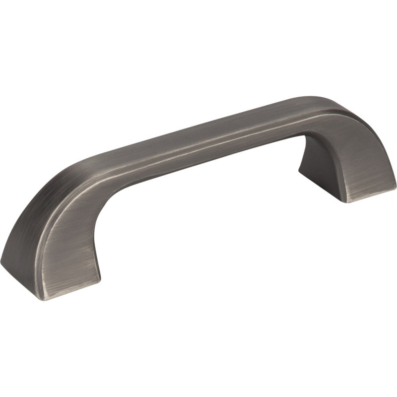Marlo Bar Pull, Brushed Pewter, 3 3/4"
