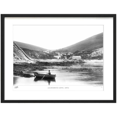 Lulworth Cove, 1894 by Francis Frith - Single Picture Frame Print