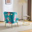 Fauteuil d'appoint en tonneau 2 pièces avec coussin lombaire